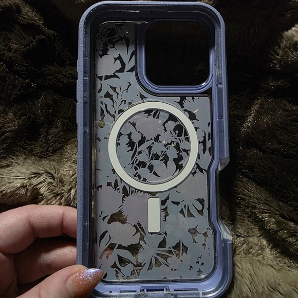 Floral Pattern Phone Case - Multicolor - Picture 2 of 2